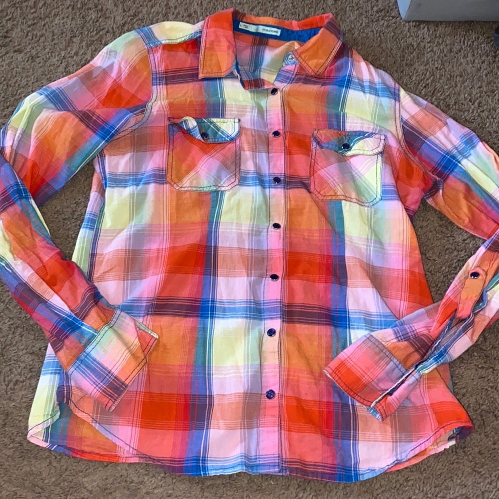 Maurice’s Women Button Up Top